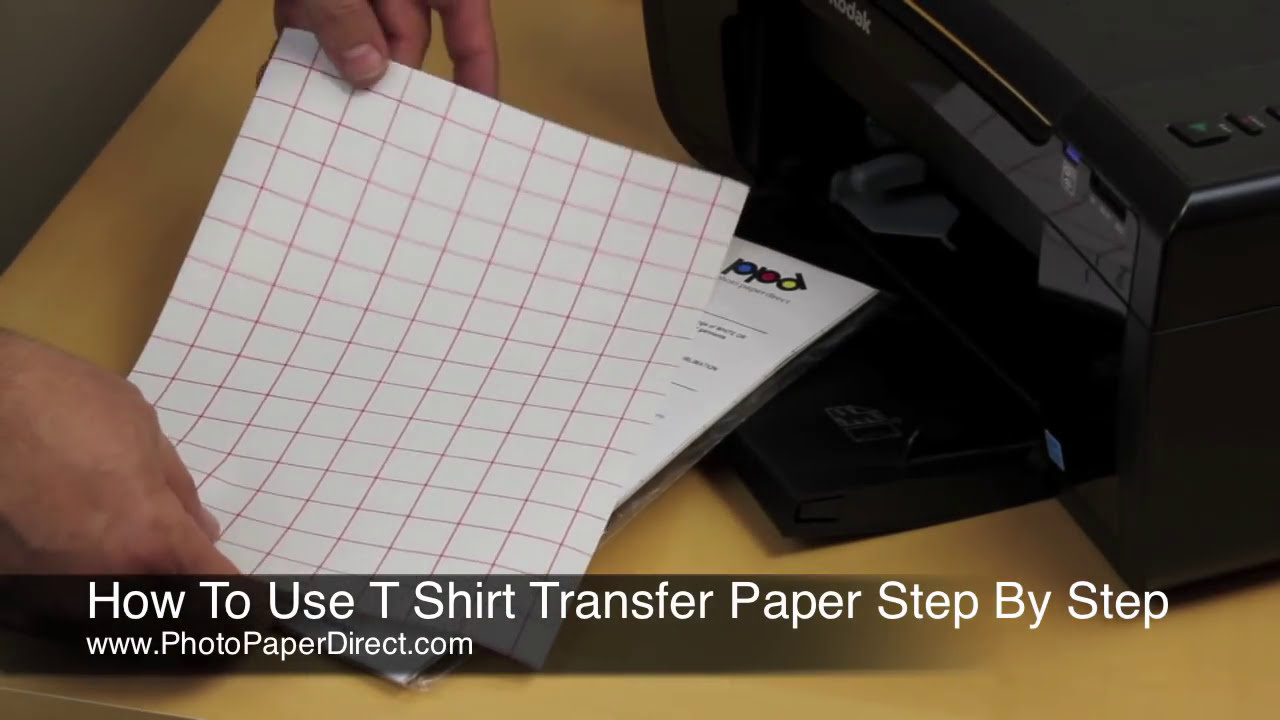 How To Use T Shirt Transfer Paper Stepstep in Printable Paper Transfer