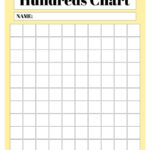 Hundreds Chart Printable   19 Free Numbers 1 To 100 Worksheets Within Free Printable 100 Grid Paper