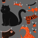 I Made This Little Autumn Themed Set For My Paper Doll Kitty Throughout Printable Paper Doll Cat