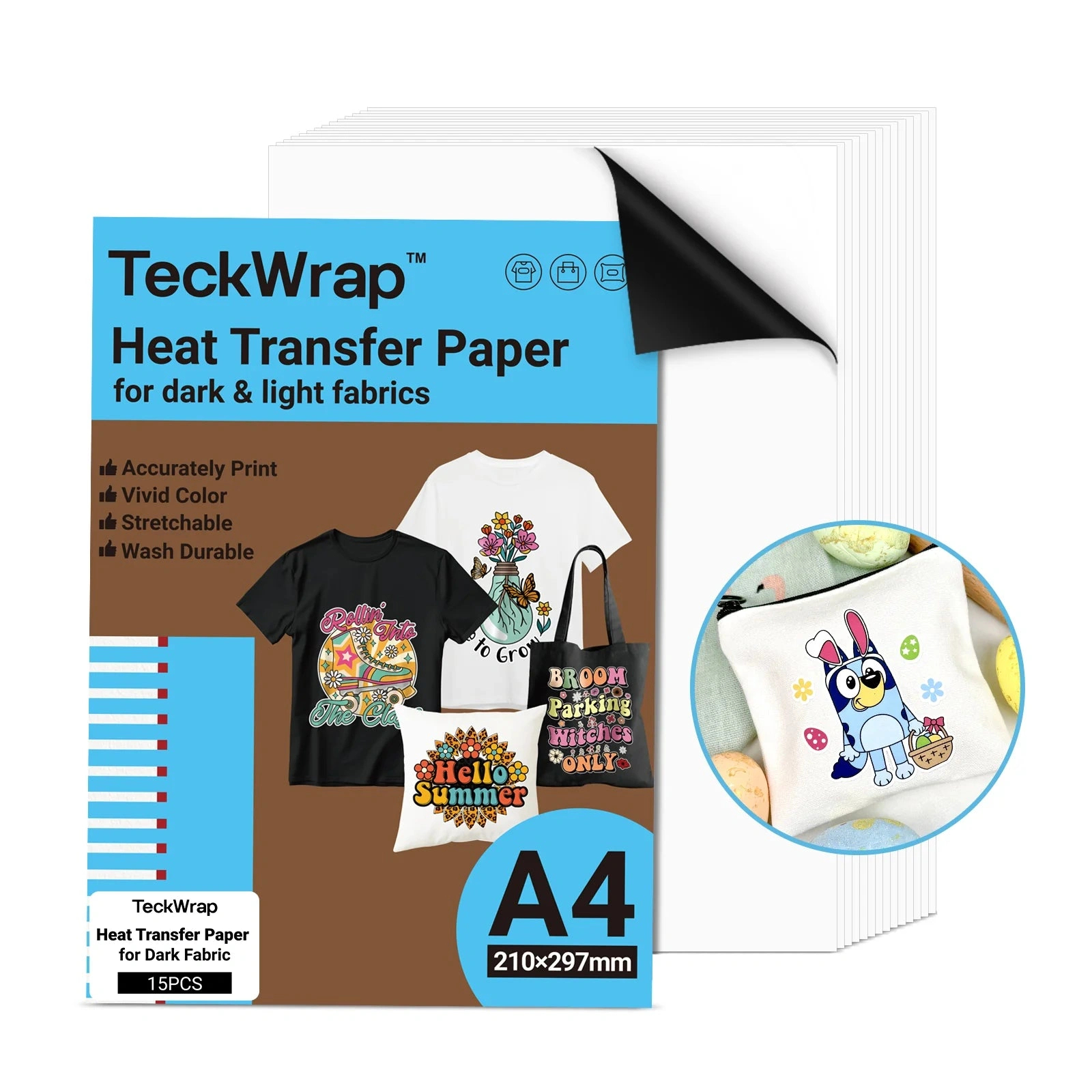 Inkjet Heat Transfer Paper – Teckwrap Craft Europe within Printable Heat Transfer Paper