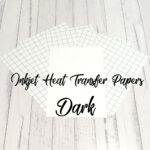 Inkjet Printable Heat Transfer Papers (Htp – Blue Backing) – Dark Regarding Heat Transfer Printable Paper