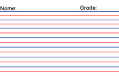 Intermediate Paper Grade 1-6 Printable &amp; Customizable with regard to Printable Paper For Grade 1
