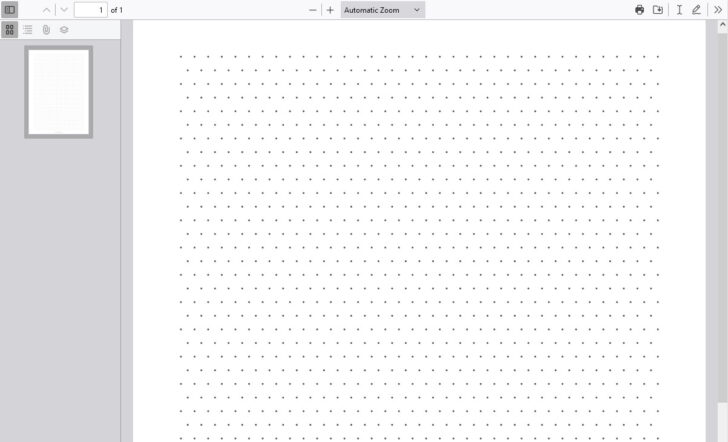 1 Cm Dot Grid Paper Printable