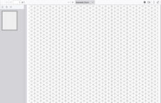 Isometric Graph Paper (Pdf) | Graph Paper Page in Free Printable Isometric Grid Paper