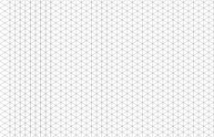 Isometric Graph Paper (Pdf) | Graph Paper Page inside Isometric Paper Printable