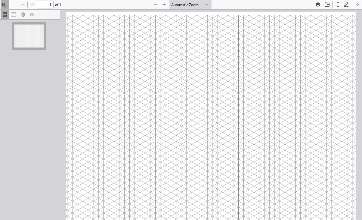 Isometric Graph Paper (Pdf) | Graph Paper Page pertaining to Isometric Grid Paper Printable