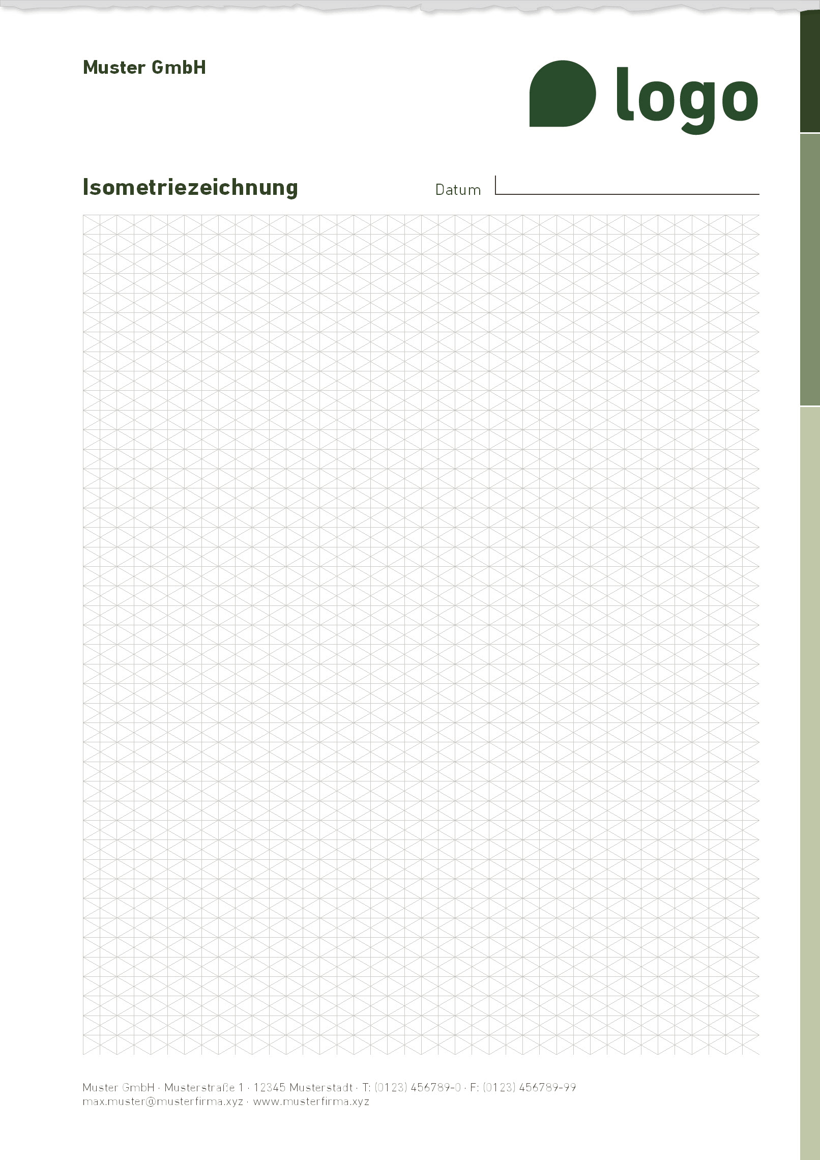 Isometrieblöcke Online Gestalten | Portofrei within Xyz Graph Paper Printable