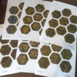 Jpbn   Terrain (Hex 57Mm). Modular Paper 2,5D Wargames System For Printable Paper Wargame Terrain