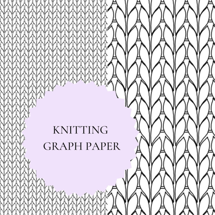Printable Knitting Pattern Graph Paper