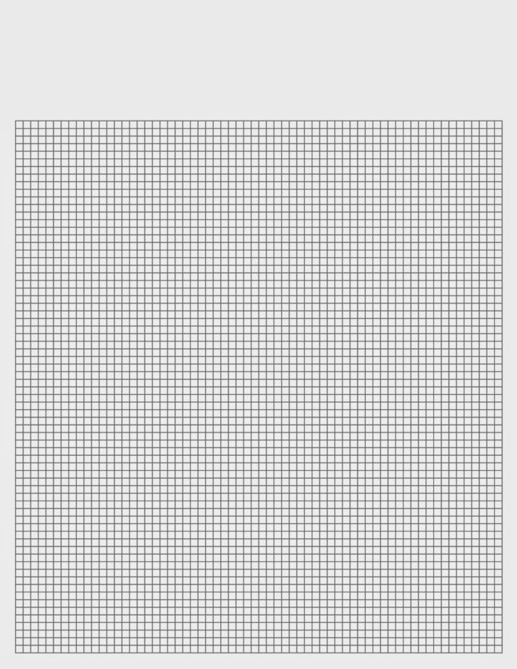 Printable Graph Paper 1/8 Inch Squares