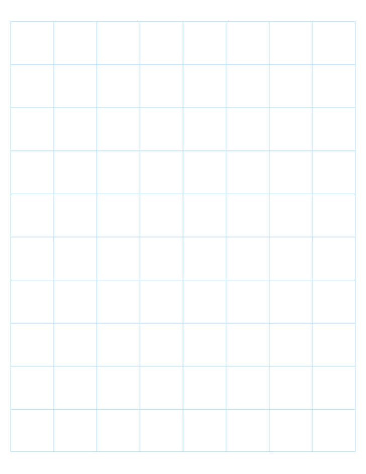 Graph Paper Printable 1 Inch