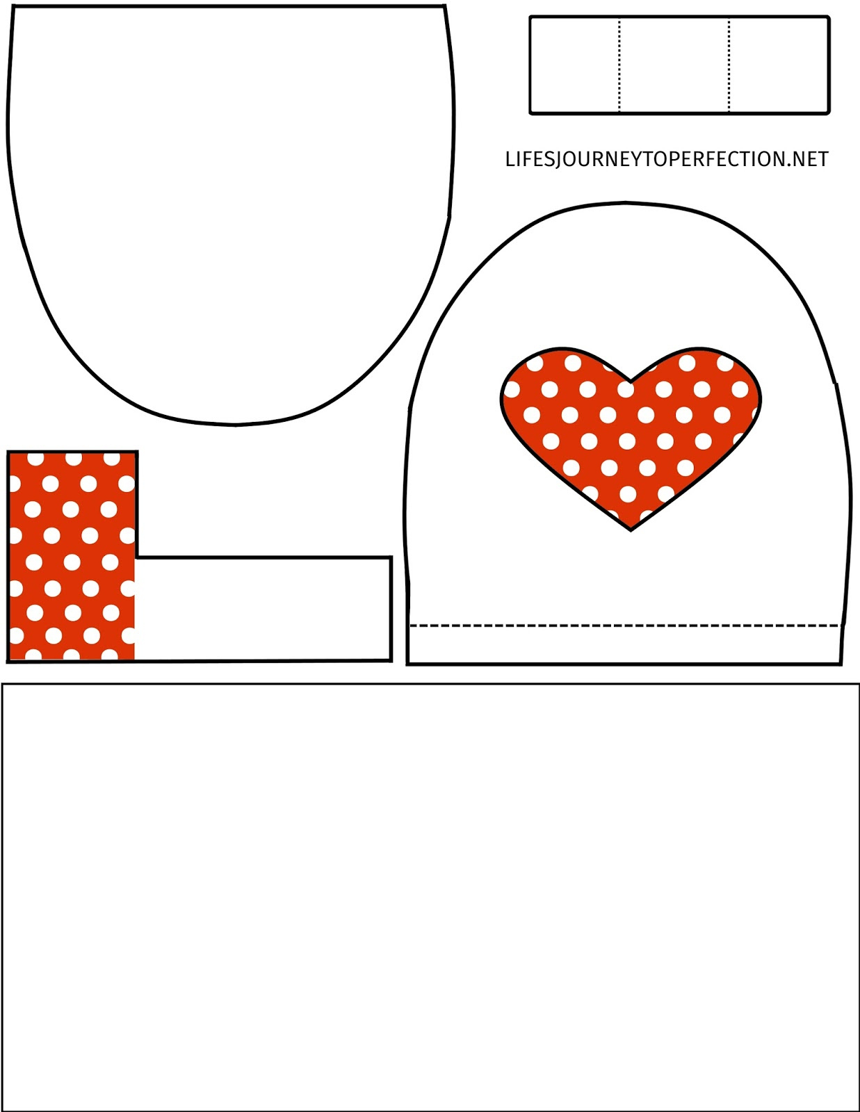 Life&amp;#039;S Journey To Perfection: How To Make A Paper Mailbox Out Of 2 inside Printable Paper Mailbox Template