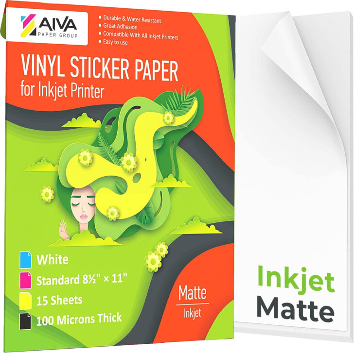 Printable Vinyl Sticker Paper