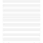 Lined A4/Legal Cute Mushroom Themed Writing Paper, Printable Throughout Cute Printable Paper