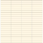 Lined Column Paper Template   13 Free Pdf Printables | Printablee Throughout Printable Paper With Columns