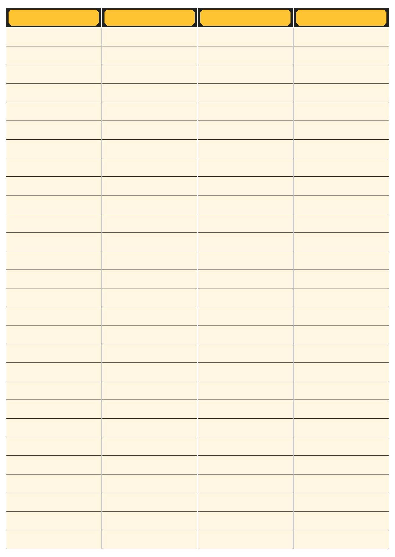 Lined Column Paper Template - 13 Free Pdf Printables | Printablee throughout Printable Paper With Columns