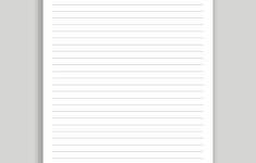 Lined Paper Free Printable Pdf Download | Sortoutmy.life regarding Lined Notebook Paper Printable