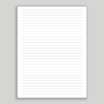 Lined Paper Free Printable Pdf Download | Sortoutmy.life Throughout Printable Paper Lines