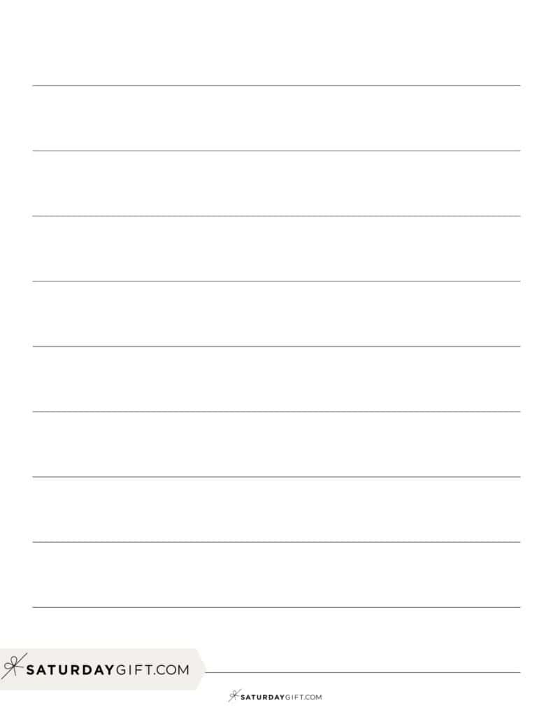 Lined Paper Printable Templates - 38 Free Printables | Saturdaygift pertaining to Printable Lined Paper