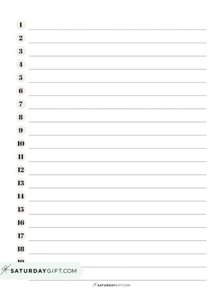 Wide Ruled Printable Paper