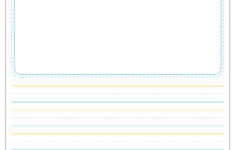 Lined Paper With Picture Box Free Google Docs Template - Gdoc.io regarding Free Printable Paper With Picture Box