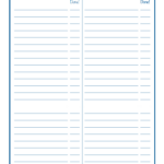 Lined Two Column To Do List Printable — Alaina Ann For Two Column Printable Paper