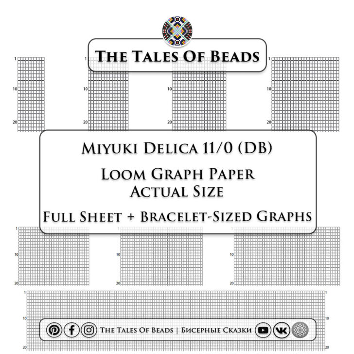 Printable Bead Loom Graph Paper
