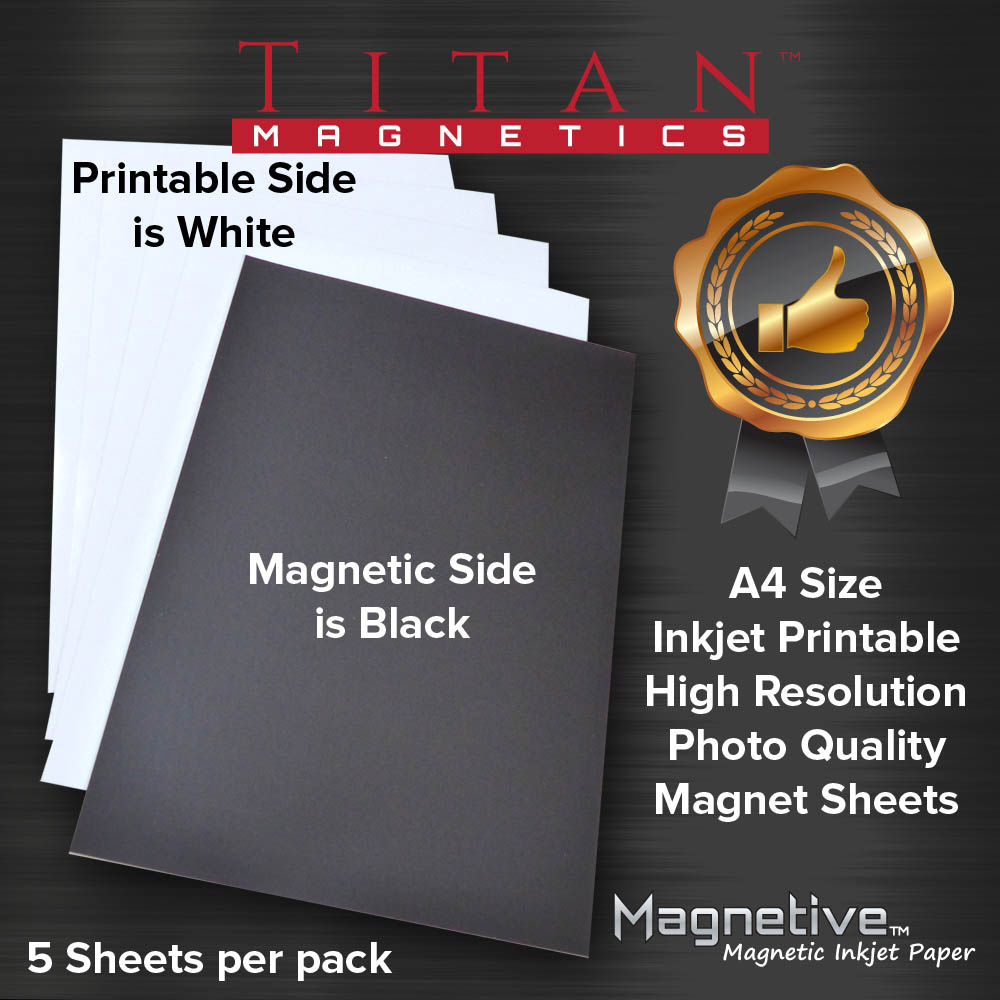 Magnetic Inkjet Paper A4 regarding Magnetic Printable Paper Sheets