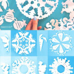 Make These Easter Kirigami Snowflakes! Within Printable Paper Snowflake Patterns