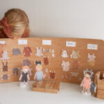 Make Your Own Paper Dolls (With Free Printables!) – Clever Poppy In Printable Paper Doll Toy