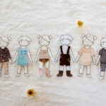 Make Your Own Paper Dolls (With Free Printables!) – Clever Poppy Intended For Make Your Own Paper Dolls Printable