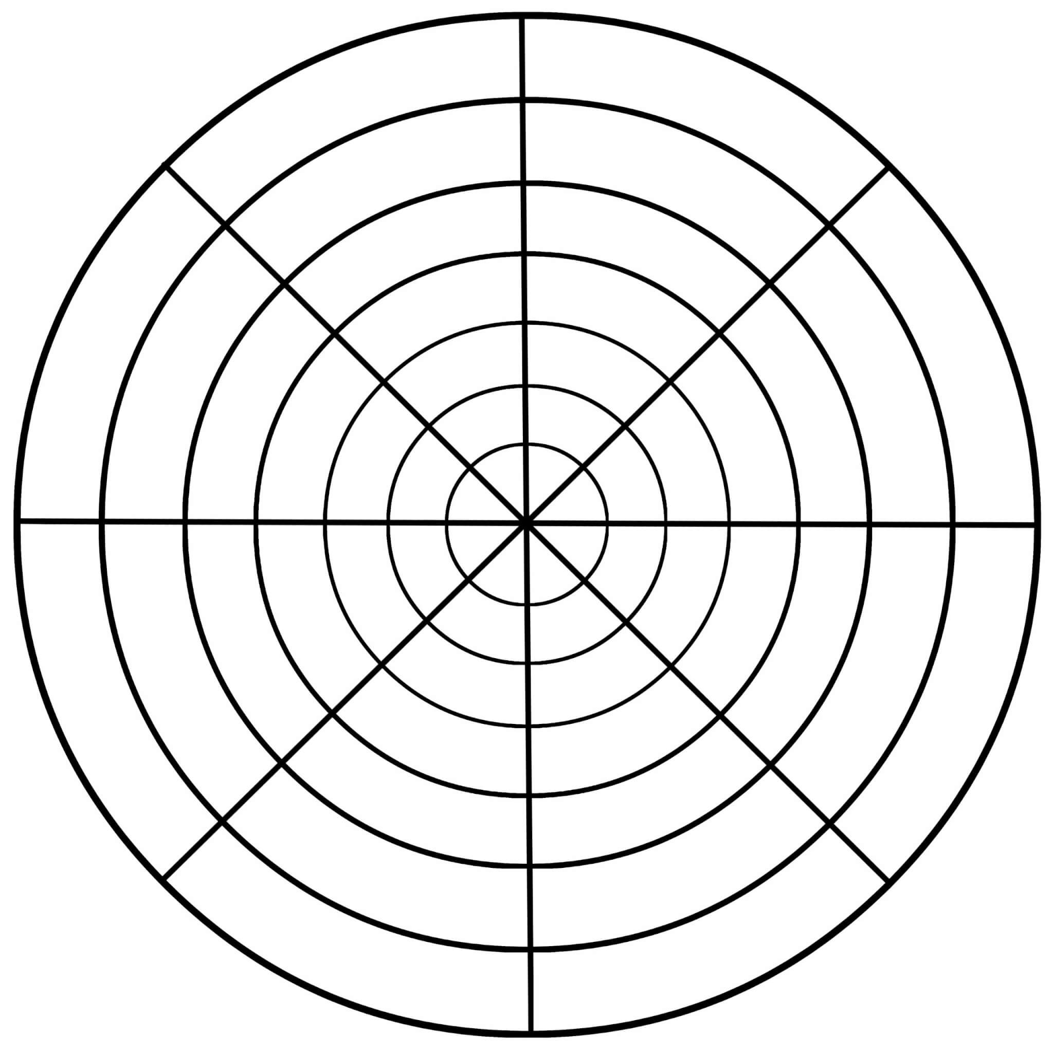 Mandala Drawing Templates - Free Printable - Julie Erin Designs regarding Printable Mandala Graph Paper