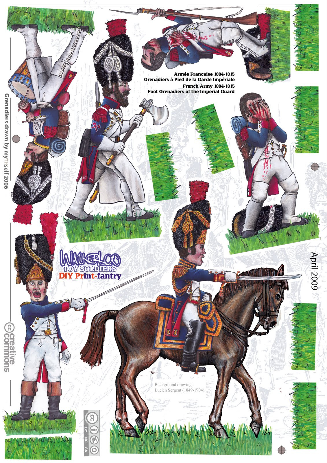 Mannie Gentile: Toy Soldiers Forever: Walkerloo&amp;#039;S Free Armies Are in Free Printable Paper Soldiers