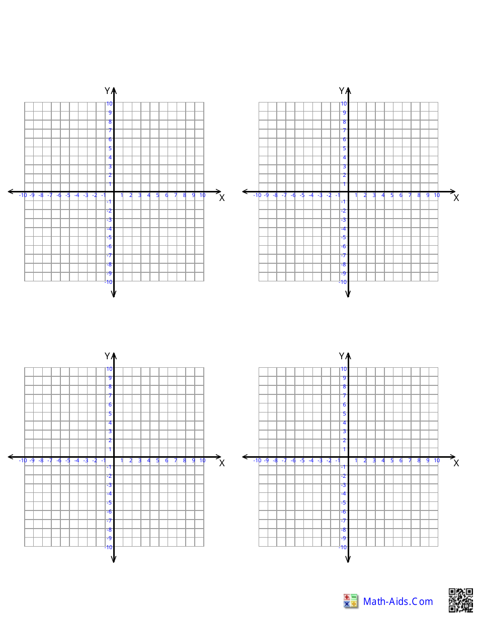 Math Graph Paper Templates Download Printable Pdf | Templateroller with Math Aids Printable Graph Paper