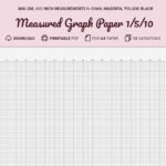 Measured Graph Paper, Millimeters/Centimeters/Inches, Printable A4, 10 Mm  Margin, 1/5/10 Mm Guides, Cyan/Magenta/Yellow/Black   Etsy New Zealand Within Design Graph Paper Printable