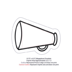 Megaphone Template: Fill Out & Sign Online | Dochub Intended For Free Printable Paper Megaphone Template