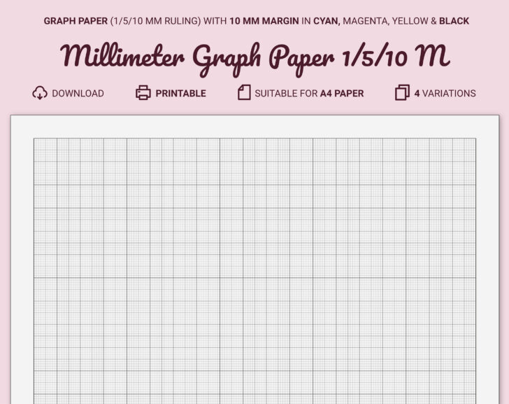 Millimeter Graph Paper Printable
