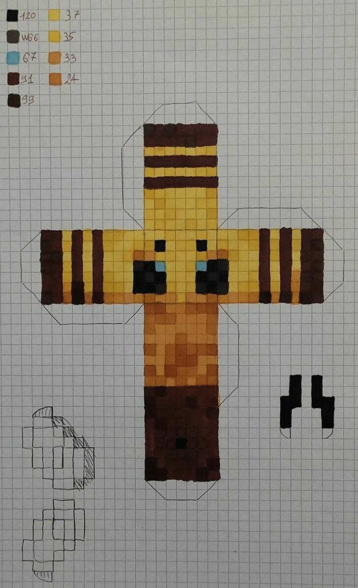 Minecraft Grid Paper Printable