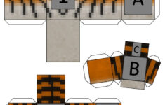 Minecraft Papercraft And More pertaining to Printable Paper Minecraft