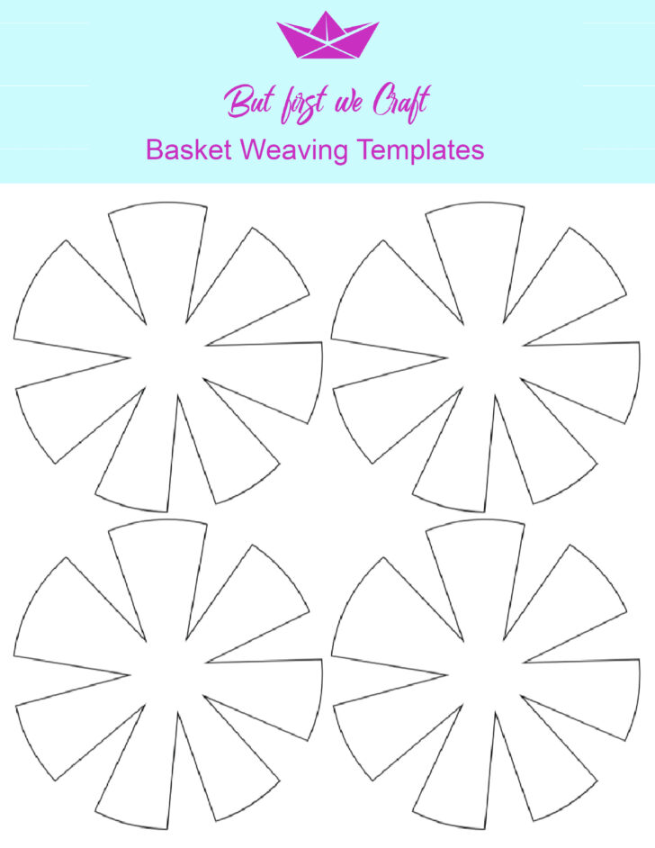 Printable Paper Weaving Worksheets