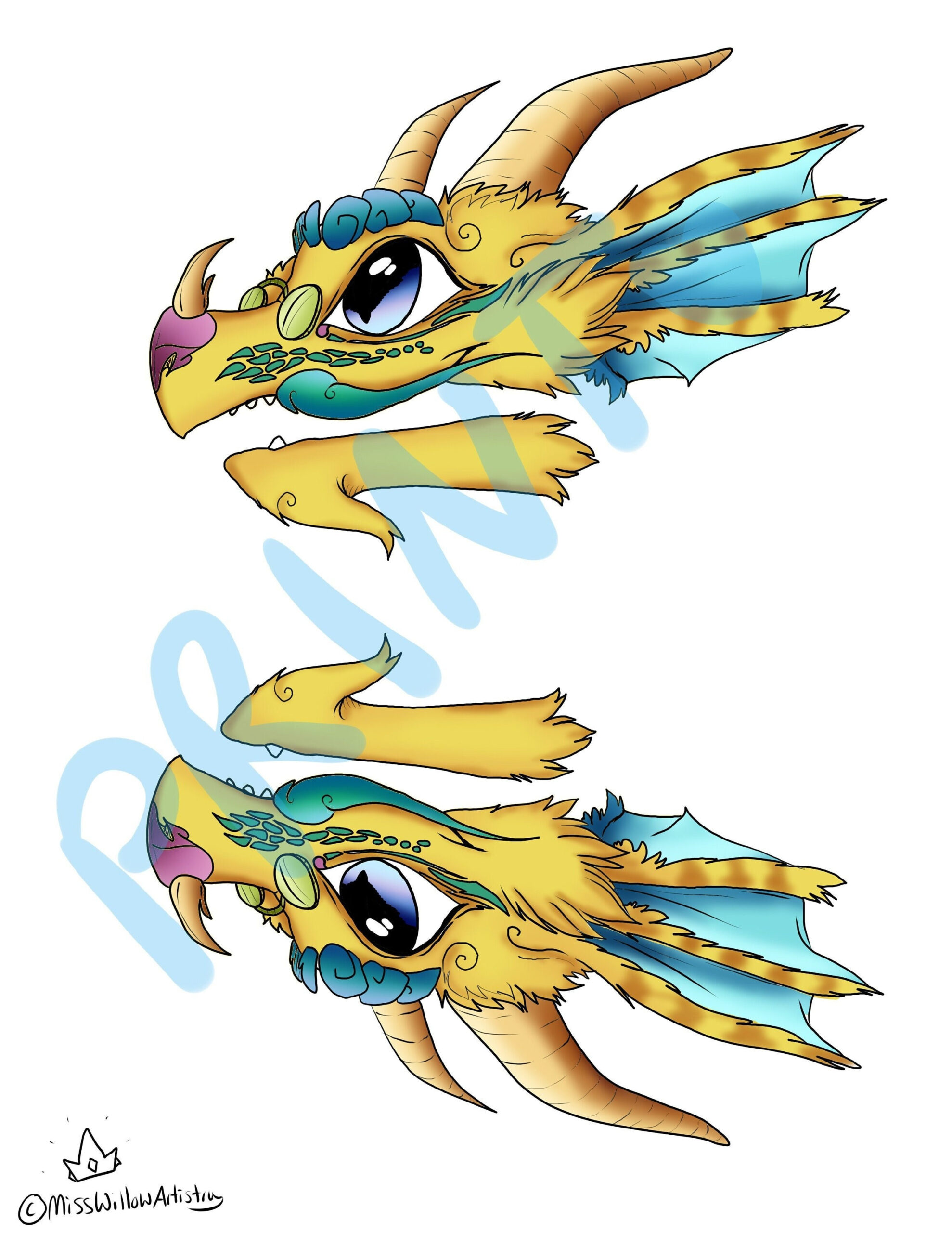 Mini Printable Paper Dragon Puppet Template Base Pattern - Etsy.de for Printable Paper Dragon Design