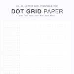 Minimal Dot Grid Printable Paper, 7 Größen, 4Mm, 5Mm, 6Mm, 7Mm, 8Mm, 9Mm,  10Mm, Bullet Journal Papier, Briefpapier, Sofort Download   Etsy.de With Printable Letter Size Dot Grid Paper