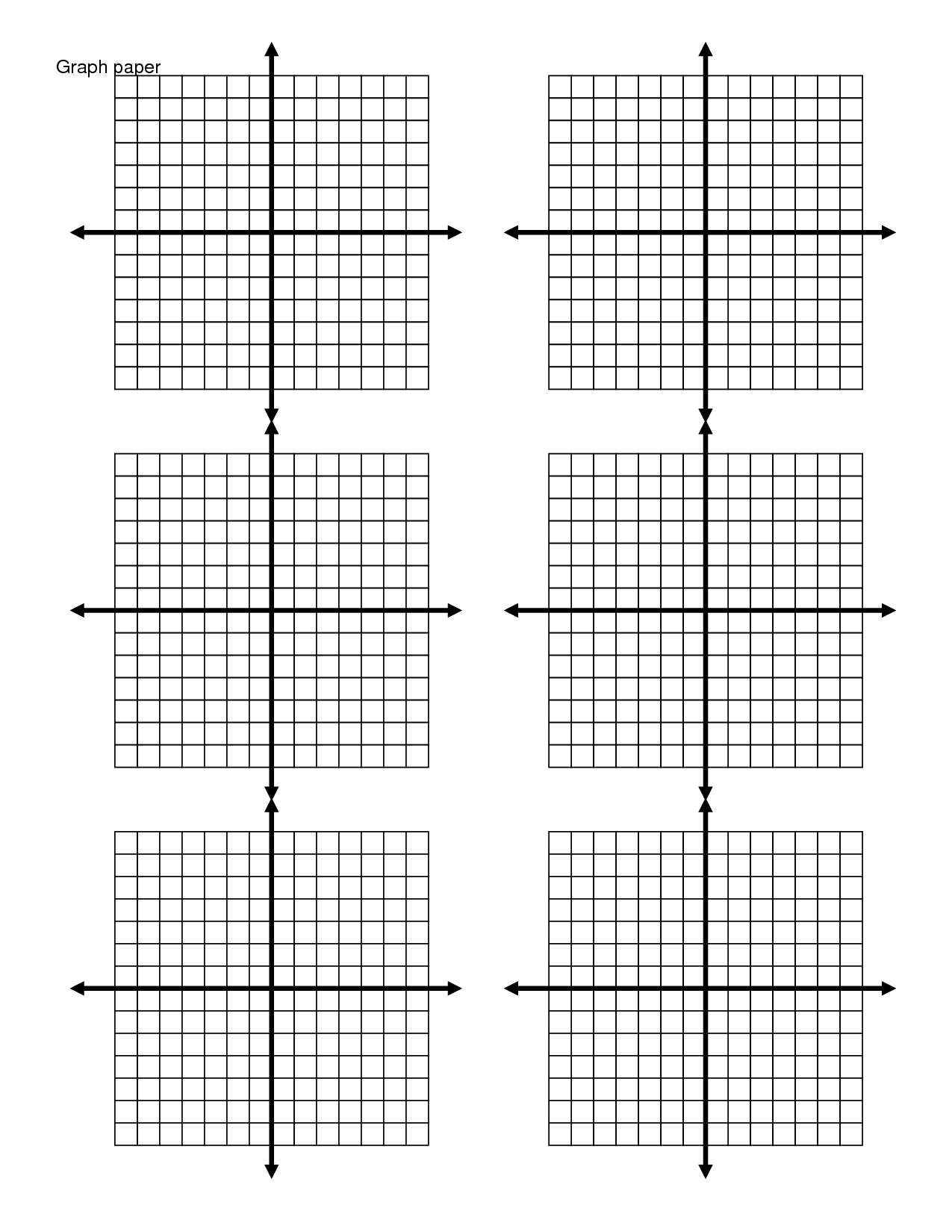Mustang Math Page [Licensed For Non-Commercial Use Only] / Graph Paper with regard to Printable Graph Paper 6 Per Page