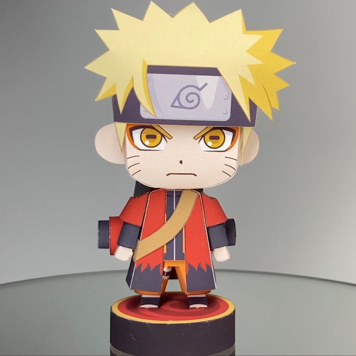 Naruto Uzumaki – Printable Paper 3D Figure - Cute Paper throughout Printable Paper Figures