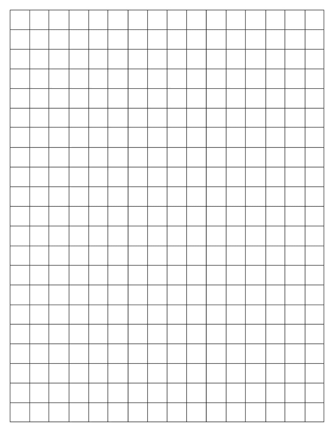 One-Half Inch Graph Paper - Etsy inside 1/2 Inch Graph Paper Printable