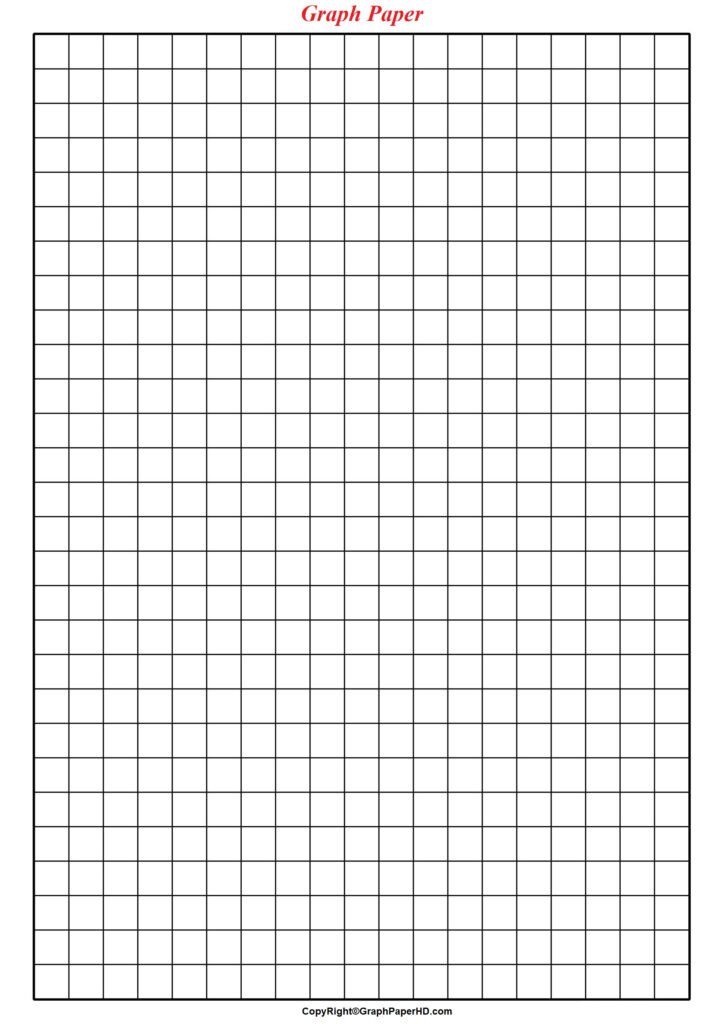 Free Printable Graph Paper Template | Grid Paper Printable
