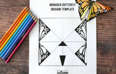 Origami Butterfly Printable Templates - It'S Always Autumn in Printable Paper Folding Templates