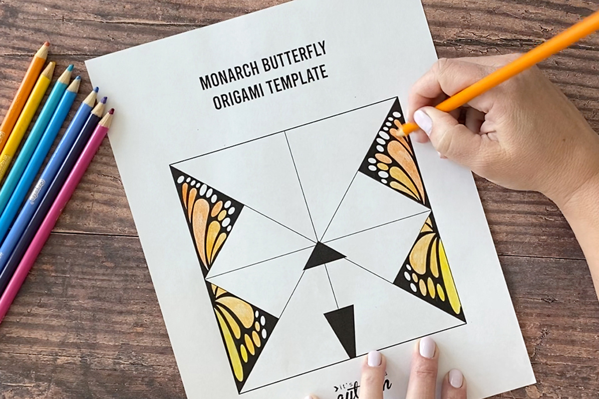 Origami Butterfly Printable Templates - It&amp;#039;S Always Autumn within Printable Paper Folding Templates