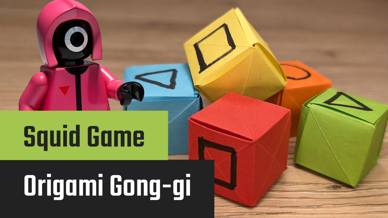 Origami Gong-Gi Dice: Complete Guide With Video And Photo Steps pertaining to Printable Paper Gonggi