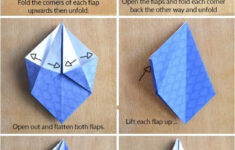 Origami Star Boxes With Printable Origami Paper - Picklebums throughout Printable Paper Origami